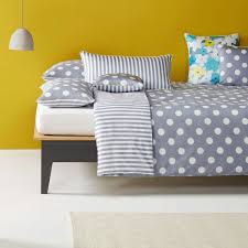 Covered Mako Satin Wendebettwasche Dots Grey Gunstig Online Kaufen Bei Bettwaren Shop Bettwasche Mako Satin Bettwasche Wendebettwasche