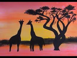 Je n'ai pas cherché à faire un chef d'oeuvre, j'ai surtout. Dessiner Un Paysage De Savane Fond Aquarelle Youtube