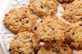 Cookies Aux Cornflakes Et Aux Pepites De Chocolat Recette Cookies Recette Alimentation Cookies Et Biscuits