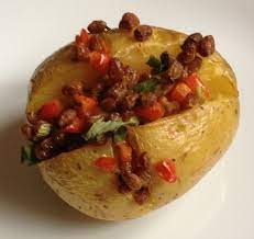 Jack Potato With Natto Filling Recipe Vegetarian Recipes Healthy Jack Potato Recipes