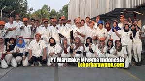 For the precious one duration: Lowongan Kerja Operator Produksi Pt Marutake Miyama Indonesia Karawang Februari 2021 April 2021 Loker Pabrik Terbaru April 2021