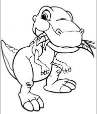 Land before time coloring pages chomper. The Land Before Time Coloring Page