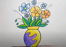 Check spelling or type a new query. How To Draw Flowers In A Vase Step By Step