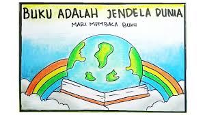 Contoh postee yg berisi ajakan membaca buku : Poster Pendidikan Ajakan Membaca Buku How To Draw Education Info Wisata Hits