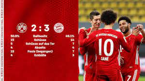 D as supercupfinale, das borussia dortmund am dienstagabend 1:3 gegen fc bayern münchen verloren hat, passte ganz gut, um nach dem tod des am wochenende verstorbenen gerd müller wieder in den. Facts On Bayern S Record Breaking Attack After The Victory Over Dortmund