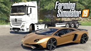 Download loads of best lamborghini mods for farming simulator 19. Shipping A Lamborghini 500 Miles Farming Simulator 19 Youtube