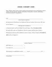 Parental Consent Form Template Travel Best Of Letter Consent For Travel A Minor Child Template In 2020 Travel Consent Form Child Travel Consent Form Consent Forms