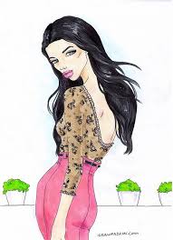 Click here for details on how to make guide lines. How To Draw Lace Easy I Draw Fashion