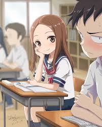 Pin By Mrzon75 On Karakai Jouzu No Takagi San Takagi Kawaii Anime Romantic Anime