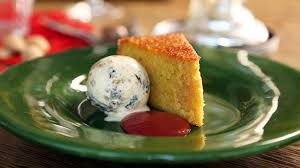 The pudding makes it so much creamier than plain vanilla ice cream. Spiced Orange Cake With Christmas Pudding Ice Cream Recipe Sbs Food