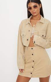 Two Piece Sets Two Piece Outfits Prettylittlething Usa Jacket Outfit Women Denim Jacket Women Stylish Winter Outfits