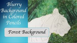 If you're ready, let's start ! How To Draw A Blurry Background With Colored Pencil Youtube