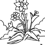 Ausmalbilder Blumen Kostenlos Herunterladen Und Ausmalen Lassen