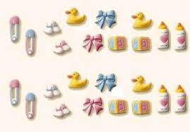 & cake decorating └ cookware, dining & bar └ home, furniture & diy all categories antiques art baby books, comics & magazines business, office & industrial cameras & photography cars, motorcycles & vehicles clothes. Baby Deluxe Assortment 32804 Edible Hard Sugar Decorations 24 Pcs Amazon Com Grocery Gourmet Food