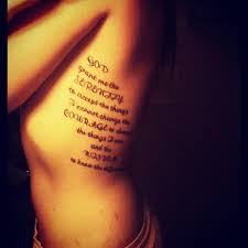 Accepting hardship as a pathway to peace; Serenity Prayer Tattoo By Lozerz On Deviantart