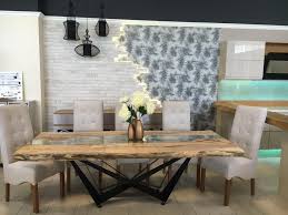 Il vous suffira d'utiliser les critères de prix pour faire. Design Createur Table A Manger Bois Massif Chene Brute Maison Design