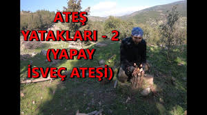 Ates Yataklari 2 Yapay Isvec Atesi Isvec Ates Fotograf