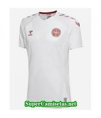 Productos, camisetas oficiales, equipaciones y uniforme de la selección de fútbol danesa. Segunda Equipacion Camiseta Dinamarca 2018 2019 Supercamisetas