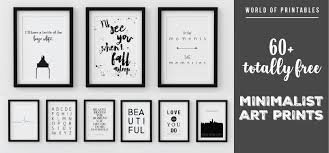 Collection of black and white focused art pieces for those who love minimalism, lines and uncluttered beauty. 60 Totally Free Minimalist Wall Art Prints World Of Printables