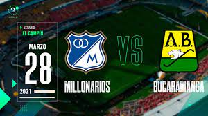 Mar 28, 2021 · en juego correspondiente a la fecha 15 de la liga betplay, millonarios recibe a bucaramanga en el campín. En Vivo Millonarios Vs Bucaramanga Ligabetplay Youtube