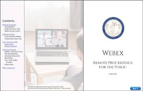 Webex Resources Online Audio Video Technology North Carolina Judicial Branch
