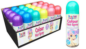 Hair color sprays are, as you may have guessed, spray on hair colors that aren't permanent. Temporary Hair Colour Special Occasions Pastel Coloured Hair Spray 12 Cans 2 Each Colour Buy Online In Botswana At Botswana Desertcart Com Productid 53775916
