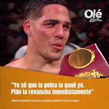 El equipo de brian castaño reveló a espn knockout que debido a una polémica con los guantes de jermell charlo, hasta este momento no habrá pelea este sábado por todos los campeonatos del peso. O4j3lambv64tmm