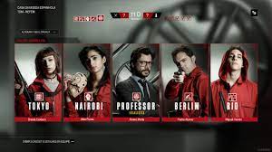 ► members tommy williams frie. Operation Casa De Papel House Of Paper Rainbow6