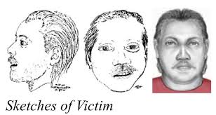 Pueblo, Pueblo County, Colorado Unidentified white Male NamUs #UP9865 Date  of Discovery: August 14 or 15, 1989 Location of Discovery: Pueblo, Pueblo  County, Colorado Estimated Date of Death: Two days prior State