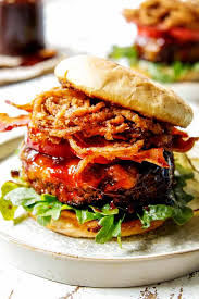 Pop it all in before you leave and come home to an easy supper. Bbq Burgers With Bacon Crispy Onion Strings Make Ahead Freezer Friendly