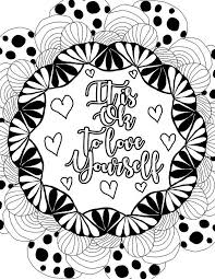 Pin On Words Coloring Pages For Adults