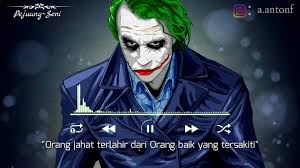 Kata kata bijak kata bijak digunakan untuk menjelaskan suatu taraf kecerdasan yang implikasinya bisa dipadukan dengan norma dan kesopanan. Caption Joker Orang Baik Yang Tersakiti Kumpulan Kata