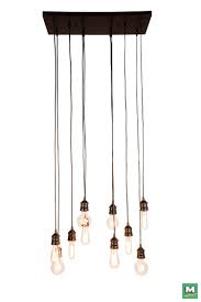 Patriot Lighting Barnes 10 Light Chandelier With A Bronze Finish And Vintage Style Light Bulbs Chandelier Lighting Vintage Style Light Lighting