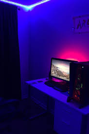 12v led strip lights strip lighting bedroom lighting bedroom decor led tape app control festival decorations fairy lights color change. Led Strips Room In 2021 Led Lighting Bedroom Led Room Lighting Led Strip Lighting