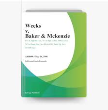 ‎Weeks v. Baker & Mckenzie
