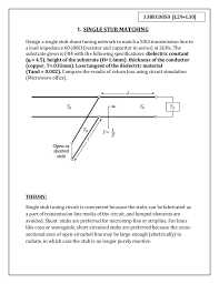 Impedance Matching In Awr