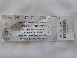 Taylor Swift Tickets Section 107 Close To The Stage