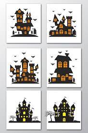 Halloween Haunted House Vector Png Images Ai Free Download Pikbest Halloween Haunt Halloween Graphics Halloween Outside
