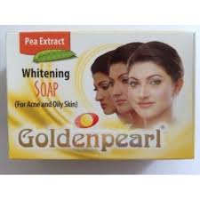 Golden Pearl Whitening Soap For Acne And Oily Skin