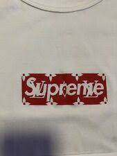 If a picture can speaks a thousand words, then this would it. Supreme Louis Vuitton Box Logo Tee For Sale Online Ebay