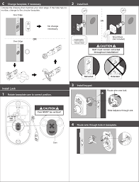 You can install in under 5 minutes. Schlage Residential Be365 Keypad Deadbolt Installation Instructions 23780000