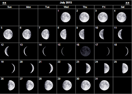 Full Moon July 2018 Calendar Moon Phase Calendar Moon
