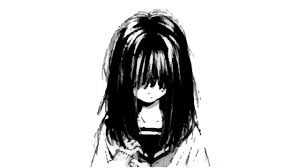 Angst anime emotional manga sad monochrome. V2 Anxiety Depression Depressed Sad Gif By Ly13a74ka