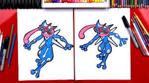 Pokemon greninja kleurplaat malvorlage ninja kostenlose ausmalbilder zum ausdrucken. Easy Greninja Pokemon Drawing Novocom Top