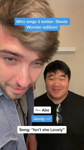 Comment who you think does a better Stevie Wonder :) #whosingsitbetter  #steviewonder #isntshelovely #singing #harmony #bathroomharmony