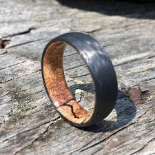 Carbon Fiber Ring Wood Ring Wood Inlay Ring Engagement Etsy Carbon Fiber Rings Etsy Engagement Rings Wood Inlay Rings