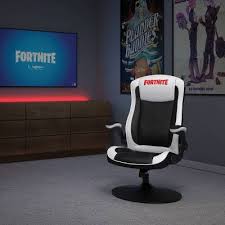 Последние твиты от fortnite (@fortnitegame). Console Gaming Chair Black White Red Fortnite Rocker Chairs Gaming Chair Fortnite