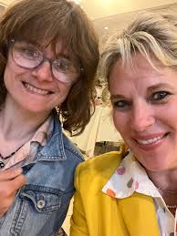 Dutton Farm Director of Development Kim Staudacher and participant Jessica  sold EveryBody by Dutton Farm products at the Macomb County Chamber's  annual Athena Awards last Friday. As usual, Jessica's skills in sales