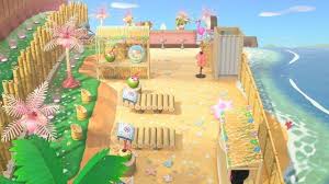 Beach Chill Area Animalcrossingdesign Animal Crossing Wild World Animal Crossing New Animal Crossing