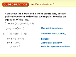 Sum of all three four digit numbers formed with non zero digits. Example 4 Write An Equation Given Two Points
